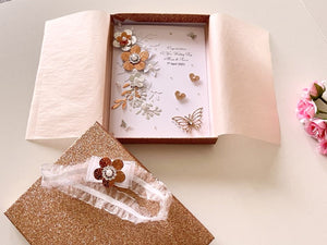 Luxury Handmade Wedding Card  C099