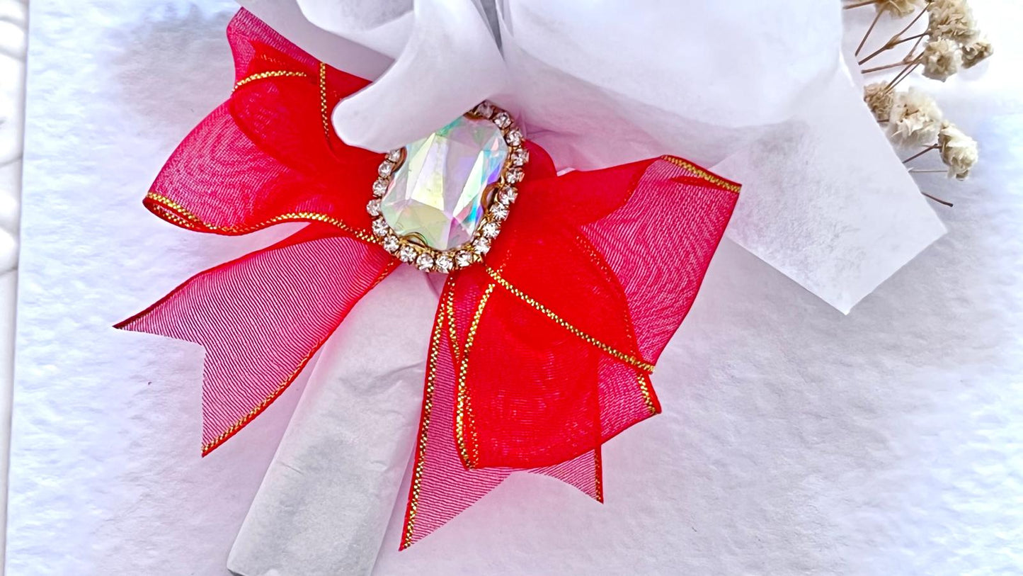 Luxury Handmade Personalised Floral Birthday Card  C1004