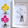 Luxury Handmade Personalised Floral Birthday Flower Card C1106