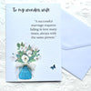 Luxury Handmade Birthday Card for Wife with Envelope, Greeting Card C430