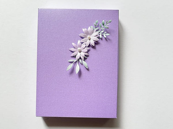 Luxury Handmade 3D Flower Birthday Card  C436