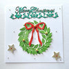 Luxury Handmade Personalised Christmas Card with Envelope, Christmas Card for Mum, Wife, Sister, Daughter, Auntie C501