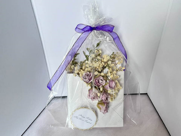 Luxury Handmade Personalised Envelope Box with Wooden Stand C501