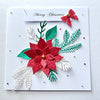 Luxury Handmade Personalised Christmas Card with Envelope, Christmas Card for Mum, Wife, Sister, Daughter, Auntie C504