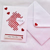 Luxury Handmade Personalised Velentines Day Card with Envelope, Greeting Card C509