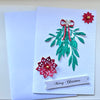 Luxury Handmade Personalised Christmas Card with Envelope, Christmas Card for Mum, Wife, Sister, Daughter, Auntie C510