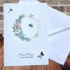 Luxury Handmade Birthday Card for Wife with Envelope, Greeting Card C510