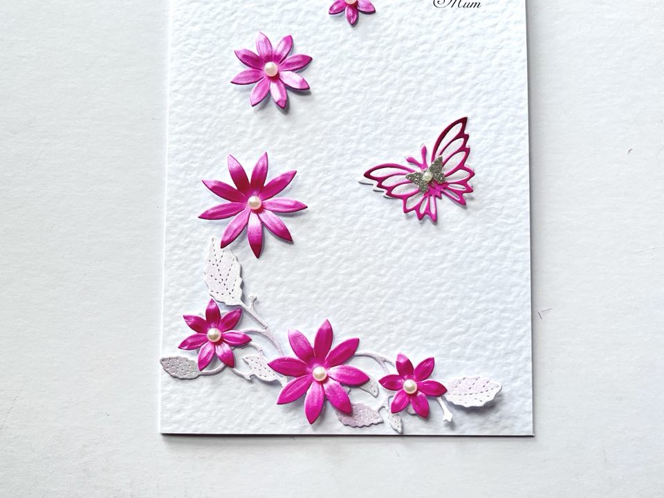 Luxury Personalised Handmade Birthday Card with Envelope C603