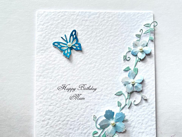 Luxury Personalised Handmade Birthday Card with Envelope C608