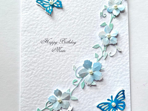 Luxury Personalised Handmade Birthday Card with Envelope C608