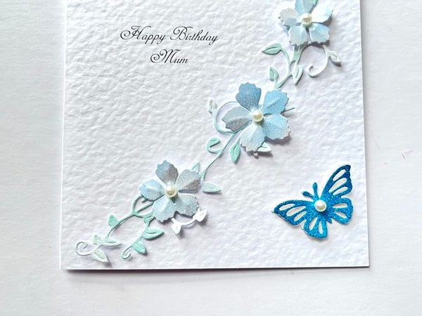 Luxury Personalised Handmade Birthday Card with Envelope C608