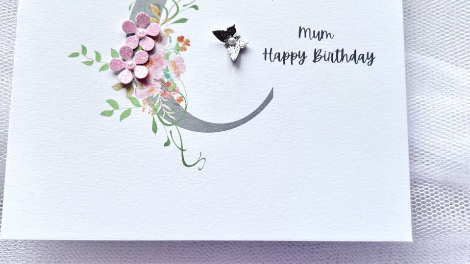 Handmade Personalised Birthday Card with Envelope    C621