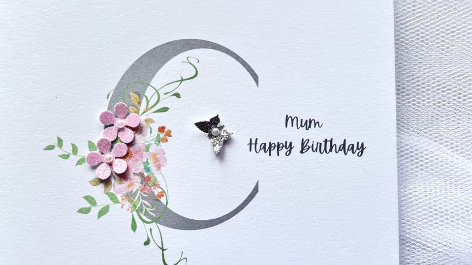 Handmade Personalised Birthday Card with Envelope    C621