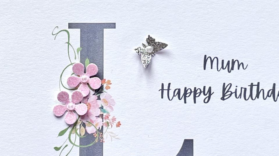 Handmade Personalised Birthday Card with Envelope    C621