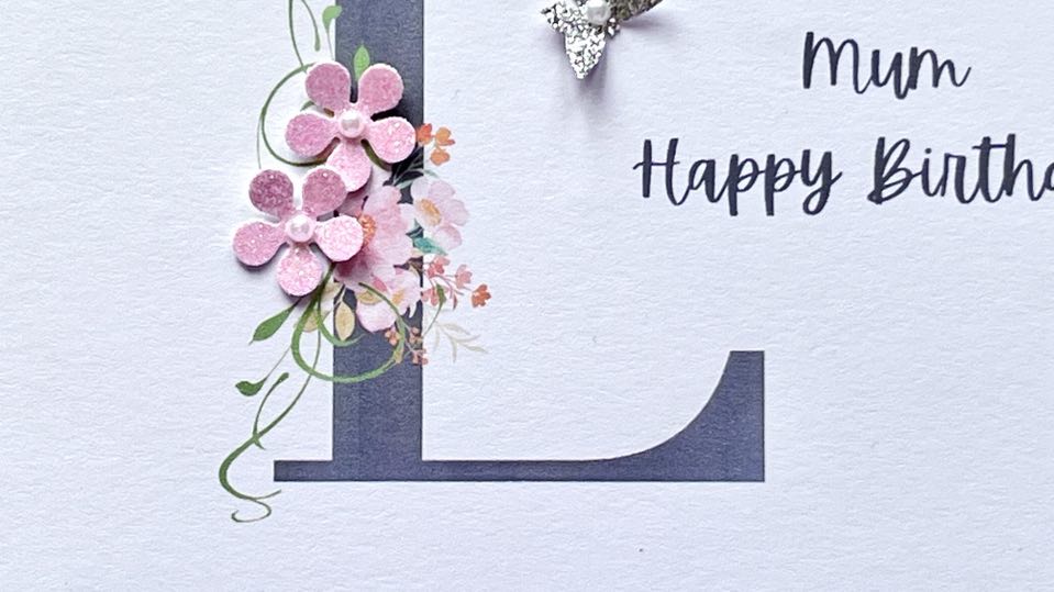 Handmade Personalised Birthday Card with Envelope    C621