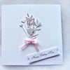 Luxury Handmade Flower Birthday Card with Envelope C626