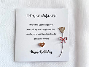 Luxury Handmade Personalised Birthday Card C627