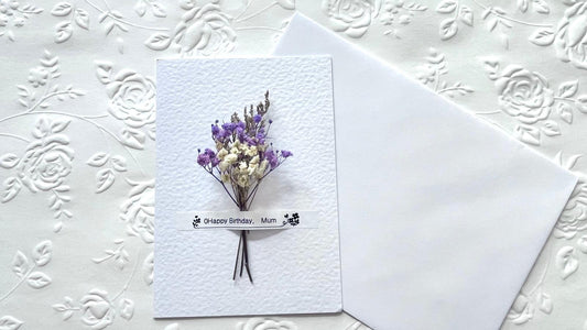 Luxury Handmade Personalised Birthday Card with Envelope, Greeting Card  C628