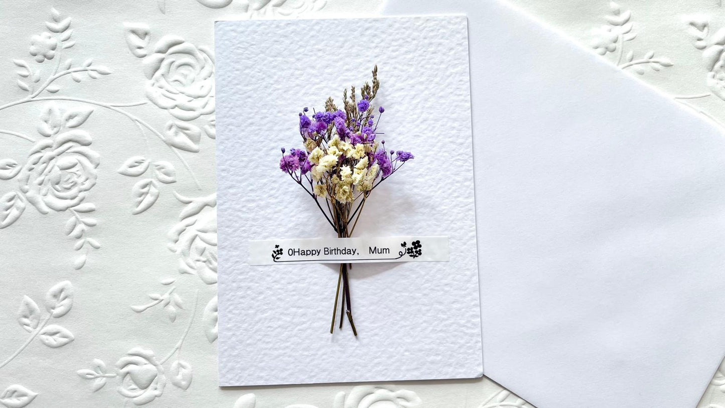 Luxury Handmade Personalised Birthday Card with Envelope, Greeting Card  C628