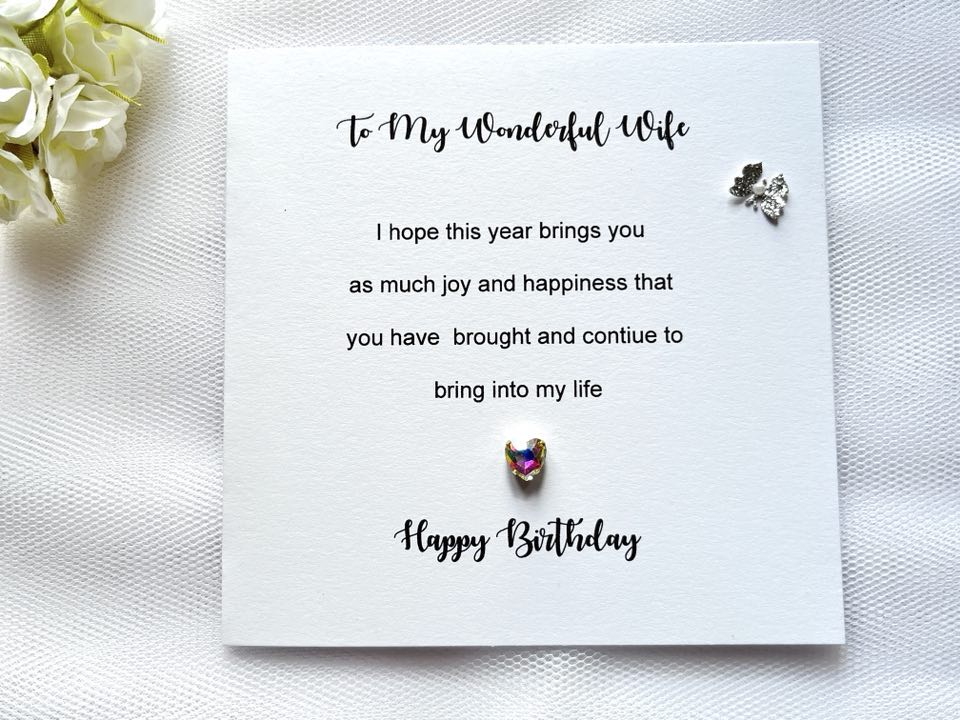 Luxury Handmade Personalised Birthday Card C631