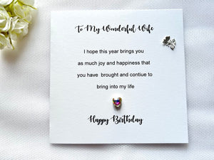 Luxury Handmade Personalised Birthday Card C631