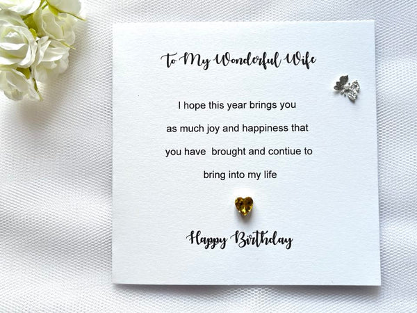 Luxury Handmade Personalised Birthday Card C631