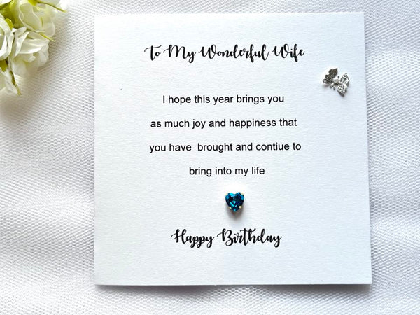 Luxury Handmade Personalised Birthday Card C631