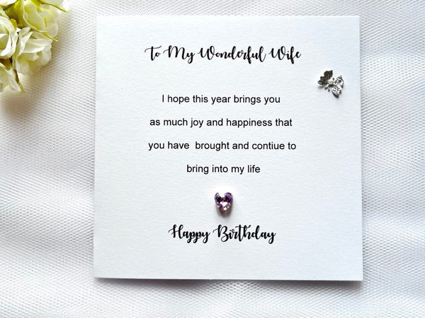 Luxury Handmade Personalised Birthday Card C631