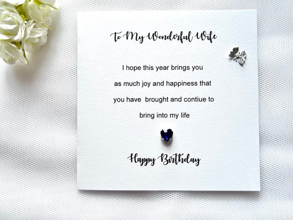 Luxury Handmade Personalised Birthday Card C631