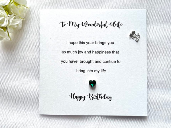 Luxury Handmade Personalised Birthday Card C631