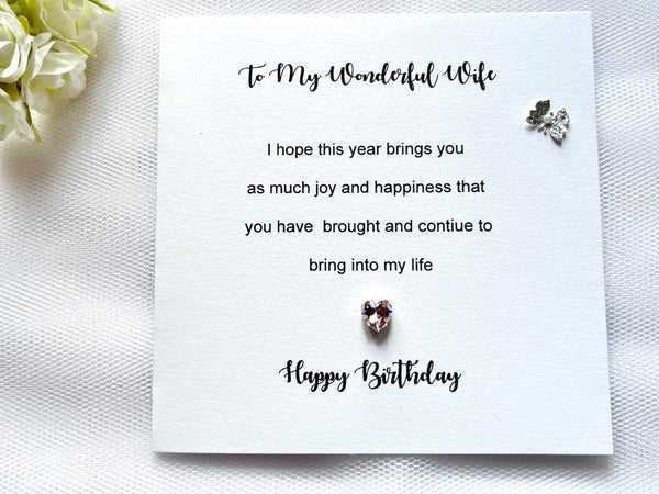 Luxury Handmade Personalised Birthday Card C631