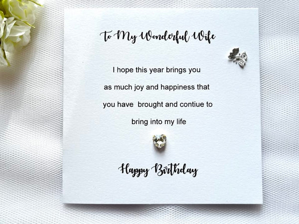 Luxury Handmade Personalised Birthday Card C631