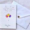 Handmade Personalised Balloon Birthday Card for Dad, Husband, Son  C631