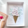Luxury Handmade Personalised 3D Flower Birthday Card  C632