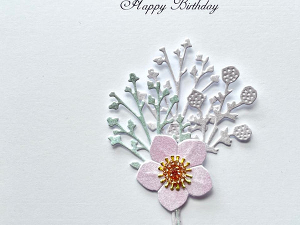 Luxury Handmade Personalised Birthday Card C636