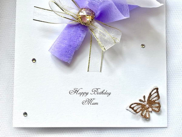 Luxury Handmade Personalised Birthday Card  C641