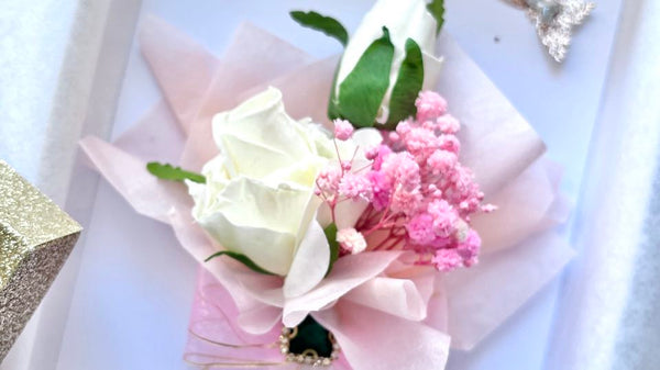 Luxury Handmade Personalised Dried Flower Birthday Card  C642