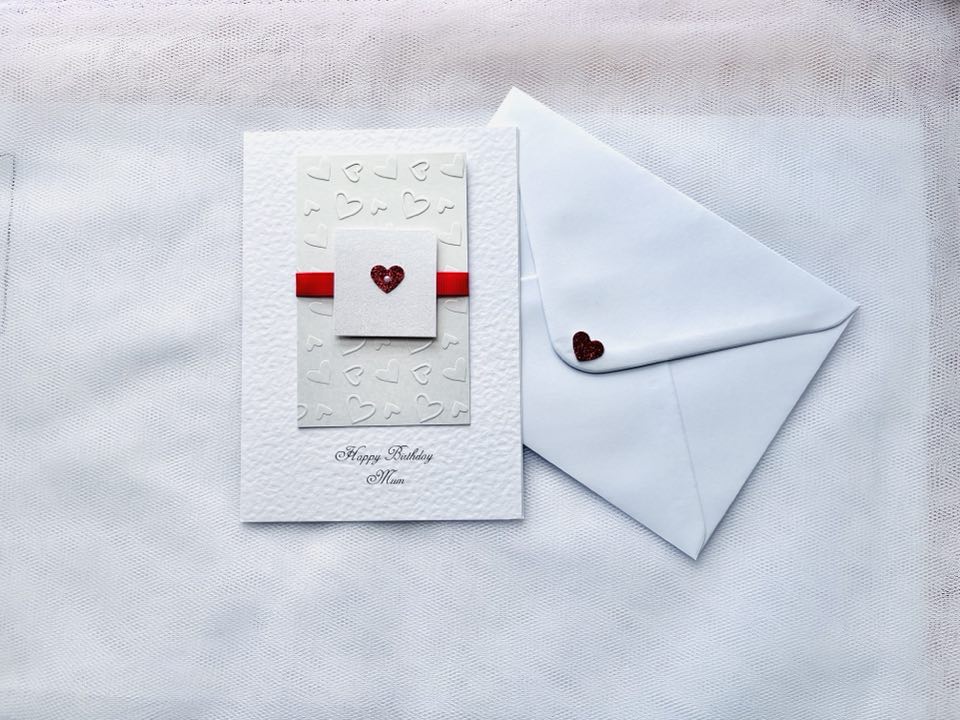 Luxury Personalised Handmade Birthday Card with Envelope C650