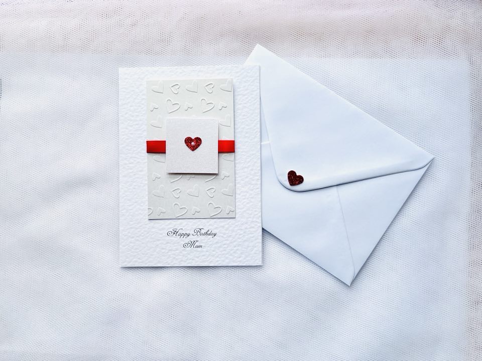 Luxury Personalised Handmade Birthday Card with Envelope C650