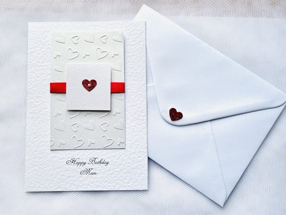 Luxury Personalised Handmade Birthday Card with Envelope C650