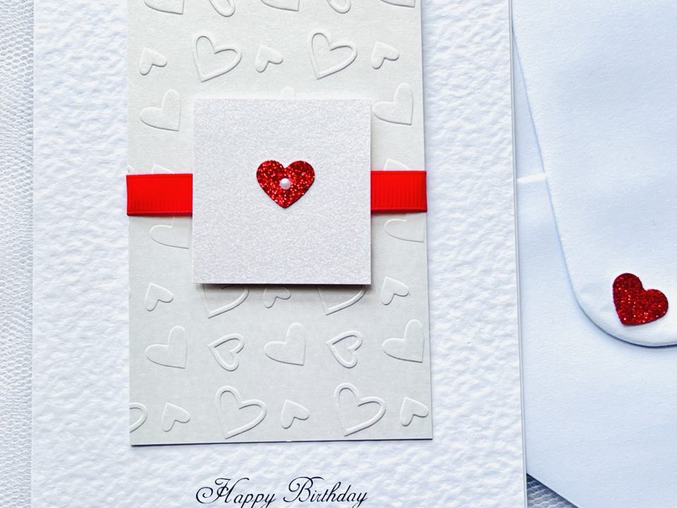 Luxury Personalised Handmade Birthday Card with Envelope C650