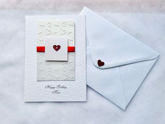 Luxury Personalised Handmade Birthday Card with Envelope C650