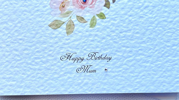 Luxury Personalised Handmade Birthday Card with Envelope C653