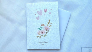 Luxury Personalised Handmade Birthday Card with Envelope C653