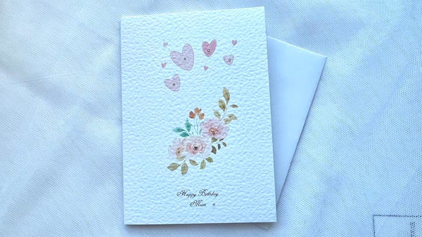 Luxury Personalised Handmade Birthday Card with Envelope C653