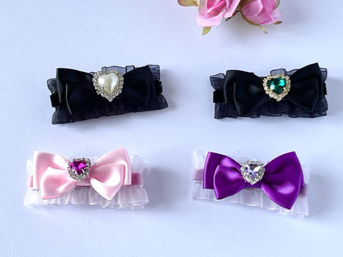 3 x 6cm / Handmade 3D Hair Clip, Girl  Hair Clip, Party Clip, Prom Accessories  CC007