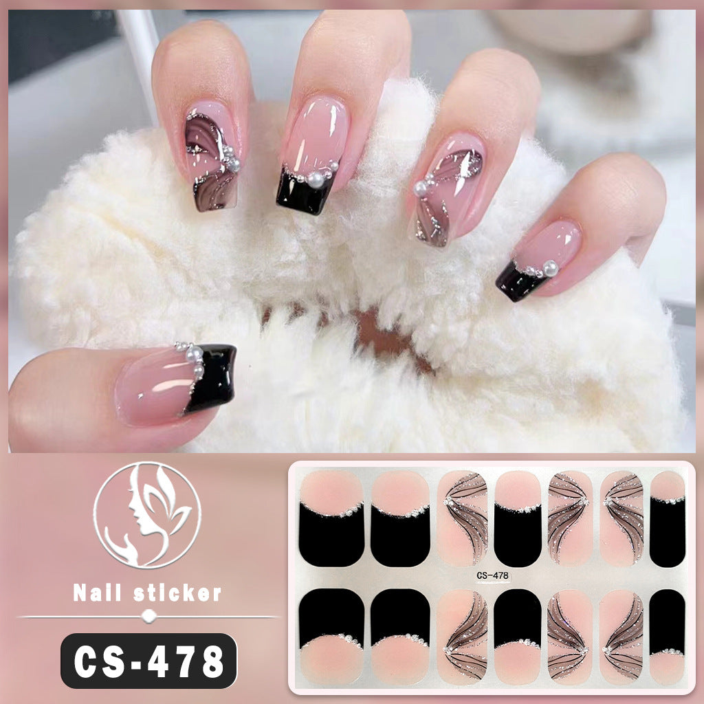 (1.50 Live) 1 set Press on Nails, Fake Nails (without tool)