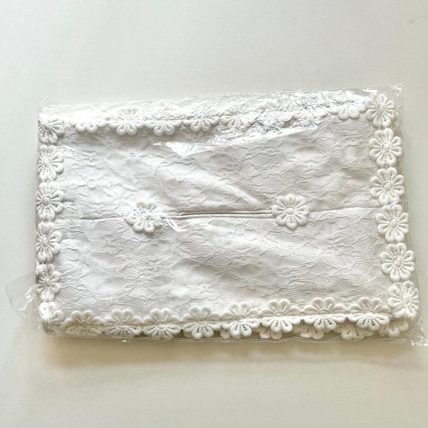 (CT001)  Lace Car Hanging Tissue Bag, Storage Bag