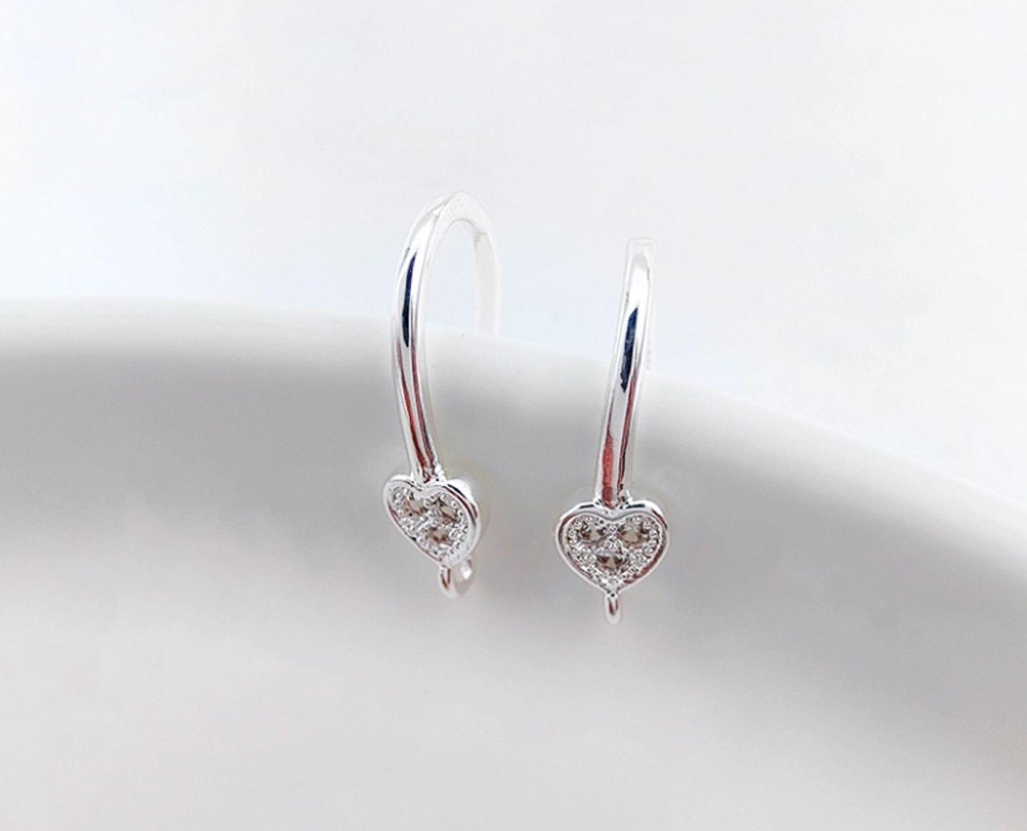 10 pcs / Gold Plated Earrings Hoop, Jewellery Making Findings  EK09