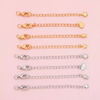 5 pcs / Gold Plated Extension with clasp  EK101